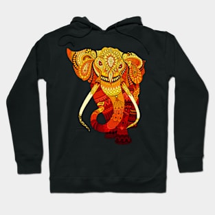 Sunny Indian elephant Hoodie